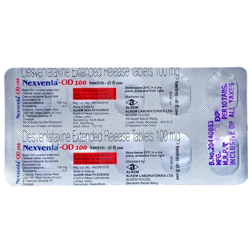 nexvenla od 100mg tablet 10's